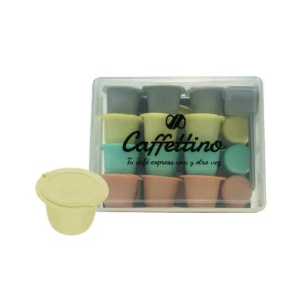 Capsulas Nespresso Recargables X12 unidades Caffettino